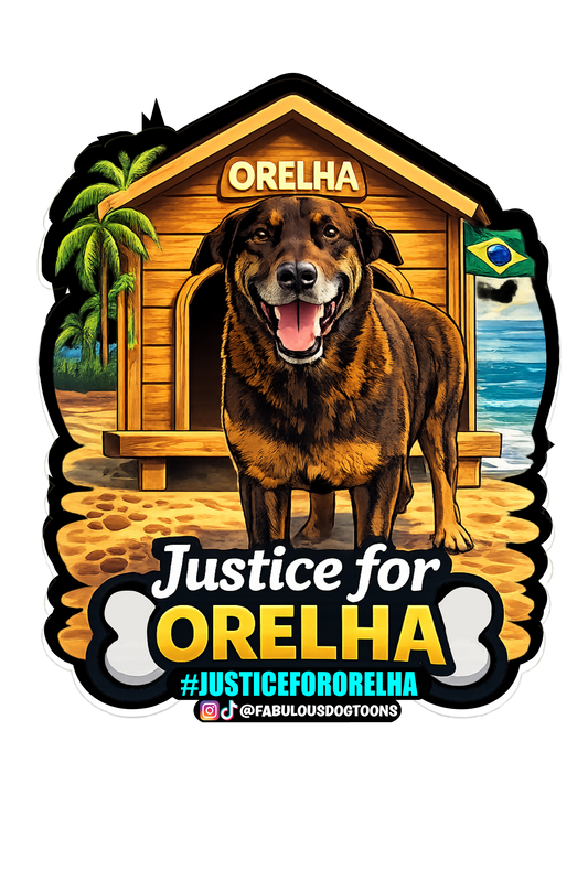 The beach belongs to ORELHA Sticker